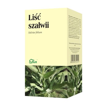 Liść szałwii, 1,5 g, 30 szt. (Flos)