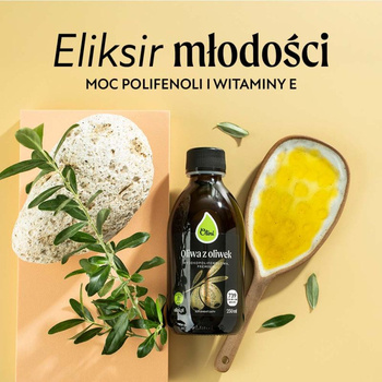 Olini Oliwa z oliwek wysokopolifenolowa, płyn, 500 ml