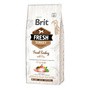 Brit Fresh Adult Fit & Slim, sucha karma dla dorosłych psów o niskiej aktywności, z nadwagą oraz starszych, indyk i groszek, 2,5 kg