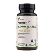 Pharmovit, Ashwagandha + BioPerine, kapsułki, 180 szt.        