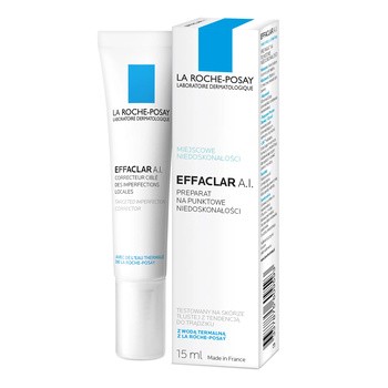 La Roche-Posay Effaclar A.I., krem na punktowe zmiany trądzikowe, 15 ml