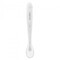 Akuku, łyżeczka silikonowa, biała, 1 szt.