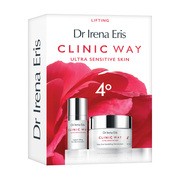 Zestaw Promocyjny Dr Irena Eris Clinic Way 4°, dermokrem modelujący owal twarzy SPF 20, 50 ml + dermokrem pod oczy intensywnie liftingujący, 15 ml