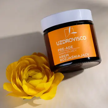 Uzdrovisco Pre-age, nawilżający krem rozjaśniający, antyoksydacyjny, 50 ml