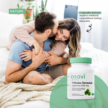 Osavi Tribulus Terrestris - saponiny 200 mg, kapsułki twarde, 90szt.