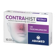 Contrahist Allergy, 5 mg, tabletki powlekane, 10 szt.