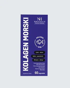 Noble Health Kolagen morski, kapsułki, 60 szt.