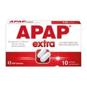 alt Apap Extra, 500 mg + 65 mg, tabletki powlekane, 10 szt.