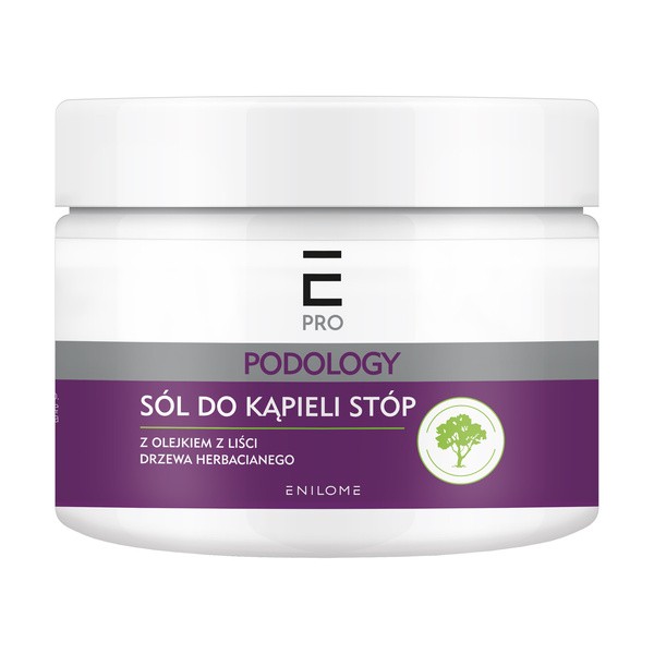 Enilome Enilome Pro Podology, sól do kąpieli stóp, 700 g — Składniki i ocena