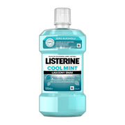 Listerine Cool Mint, płyn do płukania jamy ustnej, łagodny smak mięty, 500 ml