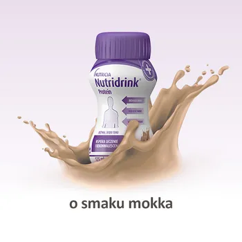 Zestaw 6x Nutridrink Protein, smak mokka, 4 x 125 ml