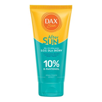 Dax Sun, After Sun, żel po opalaniu S.O.S. dla skóry z 10% D-Pantenol, 200 ml