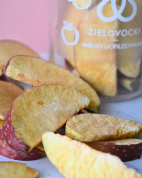 Zielonova Zielovocki, jabłka liofilizowane, 35 g