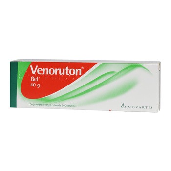 Venoruton Gel, (20 mg/g), żel, 40 g (import równoległy, Delfarma) 