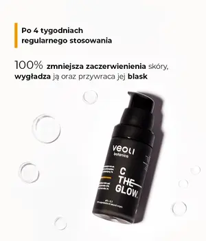 Veoli Botanica C The Glow, rozjaśniająco-wyciszające serum, 30 ml
