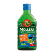 Mollers Tran Norweski, aromat owocowy, 250 ml