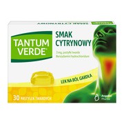 Tantum Verde smak cytrynowy, 3 mg, pastylki twarde, 30 szt. https://azcdn.doz.pl/image/d/product/1d317e70-scale-180x180.png