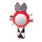 Canpol Babies, zabawka kontrastowa z piszczkiem i lusterkiem SENSORY TOYS, 1 szt.
