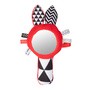Canpol Babies, zabawka kontrastowa z piszczkiem i lusterkiem SENSORY TOYS, 1 szt.
