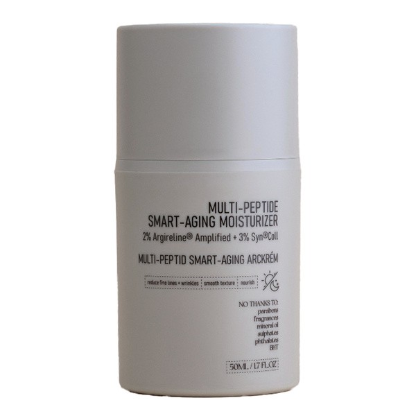 Nerds. Nerds Multi-Peptide Smart-Aging Moisturizer, krem peptydowy przeciwstarzeniowy, 50 ml — Składniki i ocena