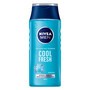 Nivea Men Cool Fresh, pielegnujący szampon odświeżający, 400 ml