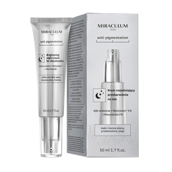 Miraculum Miraculum Anti-Pigmentation, Creme aufhellend Pigmentflecken für die Nacht, 50 ml — Inhaltsstoffe und Bewertung