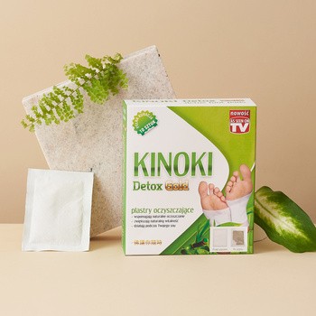 Plastry oczyszczające kinoki detox gold, 10 szt.