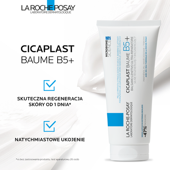 La Roche-Posay Cicaplast Baume B5+, balsam kojący do twarzy i ciała, 100 ml