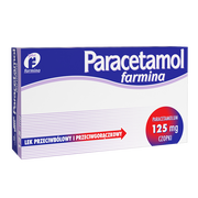 Paracetamol Farmina, 125 mg, czopki, 10 szt.