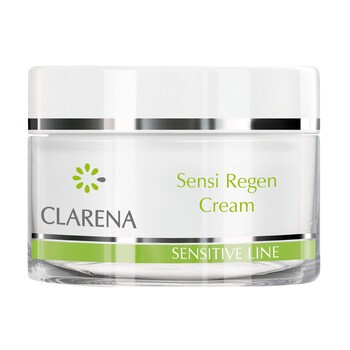 Clarena Sensi Regen Cream, krem regenerujący na noc, 50 ml
