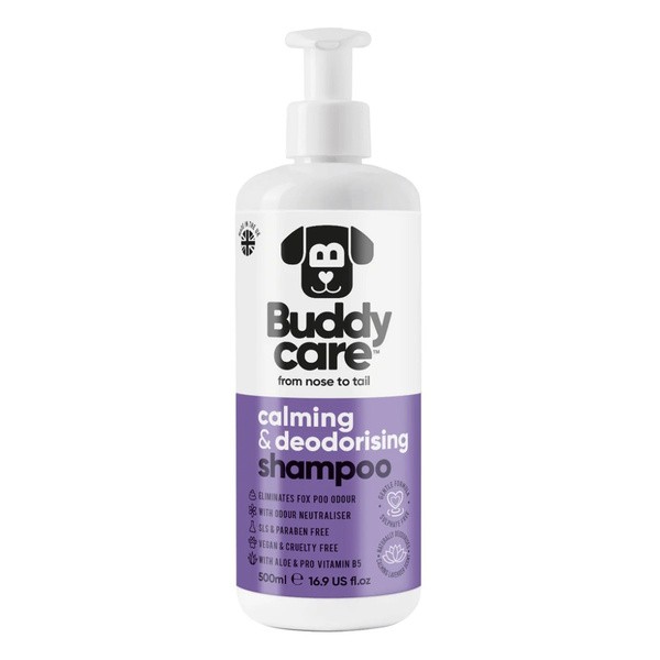 Buddycare Buddycare, szampon dla psów, uspokajający i dezodorujący, lawenda, 500 ml