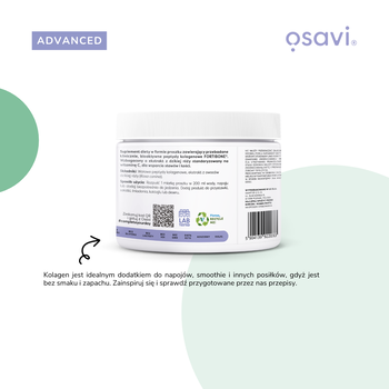 Osavi Kolagen Stawy i Kości, proszek, 153 g