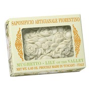 Saponificio Artigianale Fiorentino, naturalne mydło w pudełku z okienkiem, konwalia, 125 g https://azcdn.doz.pl/image/d/product/7bbd44f6-scale-180x180.png