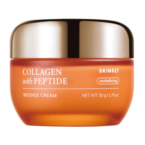 SKIN627 Skin627 Collagen with Peptide, przeciwstarzeniowy krem do twarzy, 50 g — Składniki i ocena