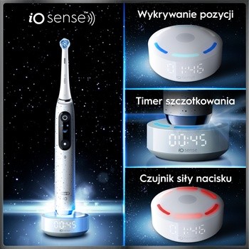 Oral-B iO 9, szczoteczka elektryczna, Rose Quartz, 1 szt.