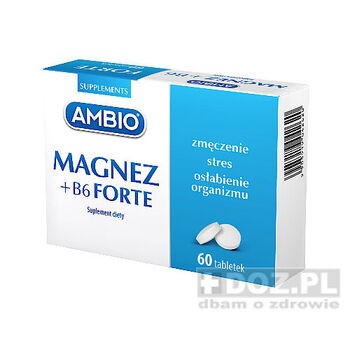 Ambio Magnez + B6 Forte, tabletki, 60 szt.
