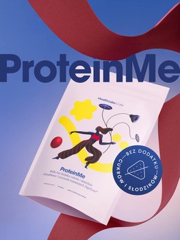 Healht Labs ProteinMe, proszek, smak czekolada-wiśnia, 519 g