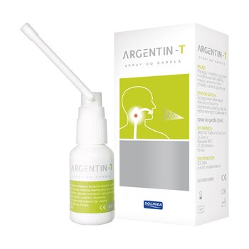 Argentin-T, spray do gardła, 20 ml