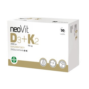 NeoVit D3 + K2, kapsułki miękkie, 30 szt.
