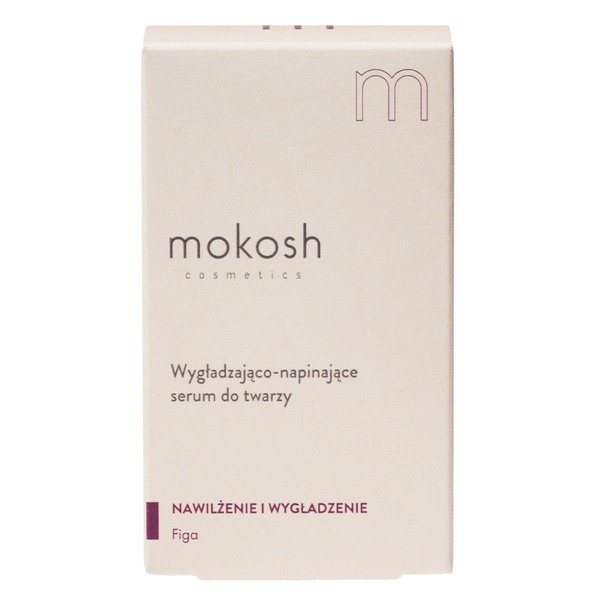 Mokosh Mokosh, serum wygładzająco-napinające do twarzy, figa, 30ml