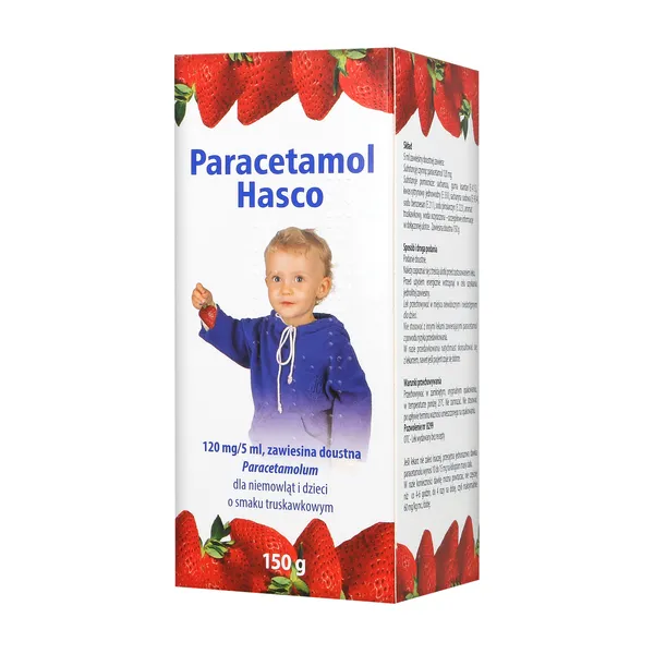 Paracetamol 120 mg/5 ml zawiesina doustna 150 g [Paracetamol Hasco]