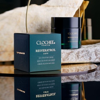 Clochee Premium Resveratrol Care, krem młodości na dzień, 50 ml