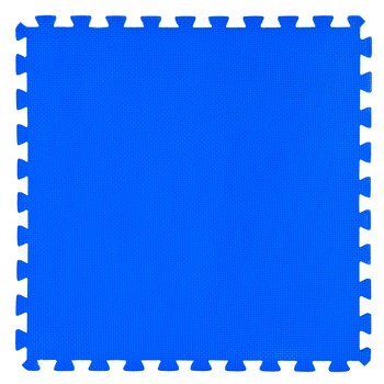 Spokey, Scrab, mata puzzle pod sprzęt fitness, kolor niebieski, 1 szt.