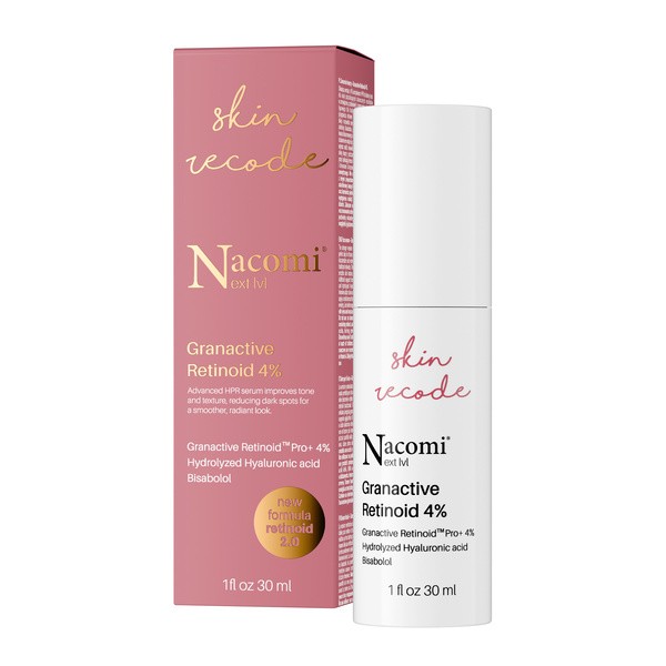 Nacomi Nacomi Next LVL Granactive Retinoid Pro+ 4%, serum do twarzy, 30 ml
