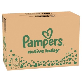 Pampers Active Baby, pieluszki, rozmiar 5, 150 szt.