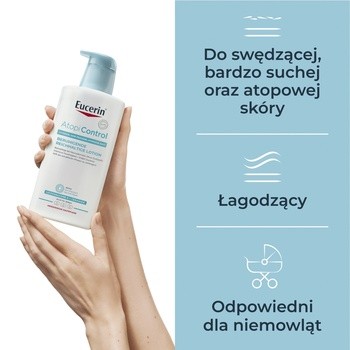 Eucerin AtopiControl, balsam kojący do ciała, 400 ml
