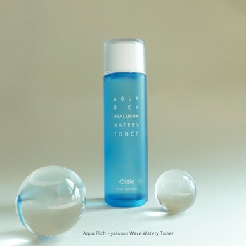 Ottie Aqua Rich, intensywnie nawilżający tonik do twarzy, 150 ml