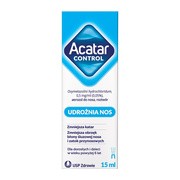 alt Acatar Control, 0,5 mg/ml (0,05%), aerozol  do nosa, 15 ml