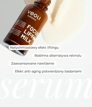 Veoli Botanica Focus Lifting Milk, serum liftingujące do twarzy, 30 ml