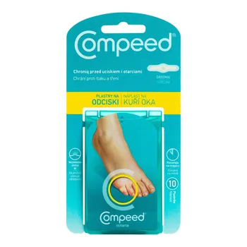 Compeed plastry na odciski na palcach stóp 10 szt. [Laboratoire HRA Pharma]